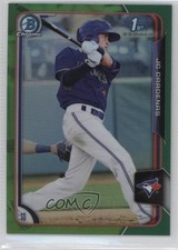 2015 Bowman Draft Chrome Green Refractor 47/99 JC Cardenas #156 1u6