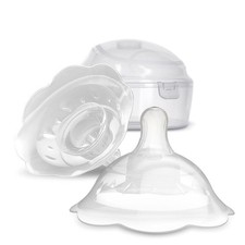 Nipple Shields for Breastfeeding Newborn - 2 Packs,Silicone Nipple Shields Br...
