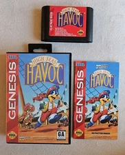 HIGH SEAS HAVOC SEGA GENESIS COMPLETE IN BOX VERY GOOD CONDITION