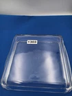 Vintage PYREX Baking Dish Casserole Pan 222 Clear Glass Square 8x8x2