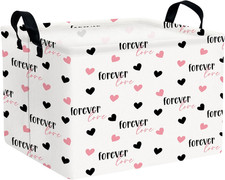 Cute Heart Valentine'S Day Basket Gifts Empty Storage Basket for Kid and Baby Ro