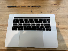 MacBook Pro 2016 2017 A1707 15"Top Case Trackpad Keyboard Battery Silver