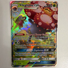 Pokémon TCG Vileplume GX Ultra Rare Holo 4/236 SM Cosmic Eclipse EN on eBay