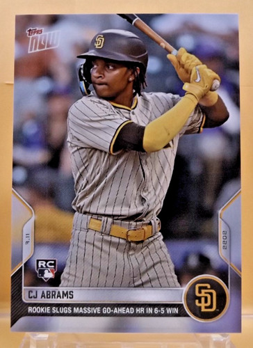 2022 Topps Now 514 CJ Abrams