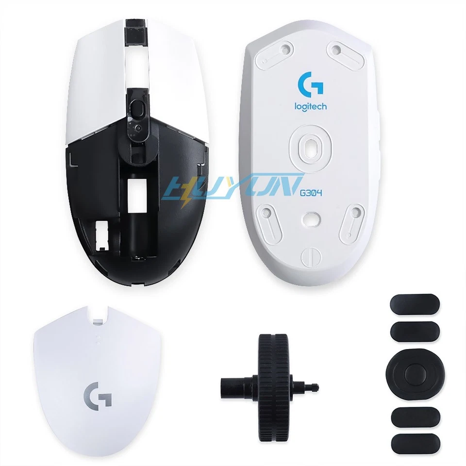 For Logitech G304/G305 Wireless Gaming Mouse Top Shell,Battery Cover&Outer Case - Image 3 of 4