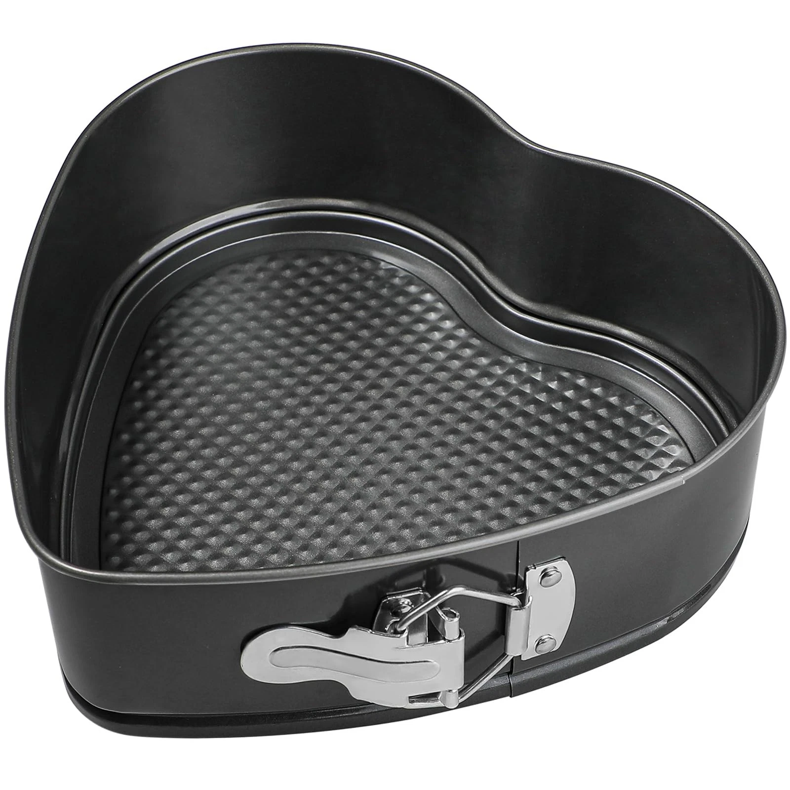 Webake 9in Heart Shaped Nonstick Springform Pan, 9 in Heart,