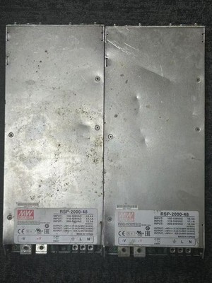 1pcs used RSP-2000-48 2000W 48V 42A switching power supply Free delivery