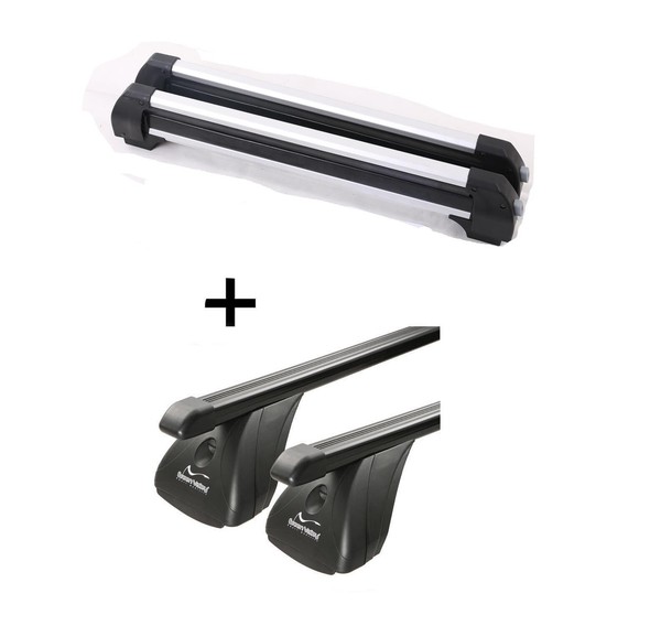 SkiträGer Vdps4+DachträGer Original Stahl FüR Citroen C4 Gran Picasso 5TüR Ab13-image