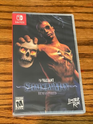 Nintendo SWITCH LIMITED RUN #142: SHADOW MAN REMASTERED | eBay