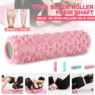30cm Faszienrolle Massagerolle Foam Roller Fitnessrolle Yoga Pilates 30x9.5 cm