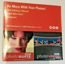 MGI Photosuite 4.0  Photovista 2 PC Home Software Office Web  Photography NIP