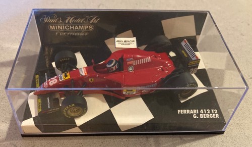 1/43 Ferrari 412 T2 1995 - Gerhard Berger - Minichamps 430950028