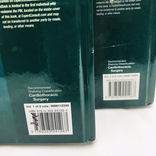 Sabiston and Spencer Surgery of the Chest 2 Volume Set Edition 9 Elsevier - Picture 4 of 12