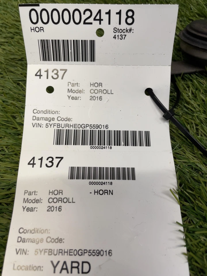 ✅ Toyota Corolla 2016 bocina OEM Foto 4 de 4