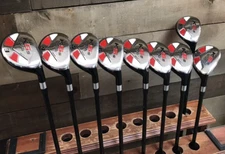 Majek K5s Mens Hybrid Iron Set 3-PW + SW Senior Graphite Shaft Right Handed P070