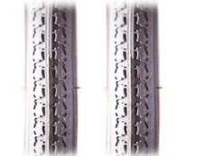 2x Luft Rollstuhl Reifen 24 x 1 3/8 37-540 grau 24Zoll Rollstuhl Ersatzteile MPB