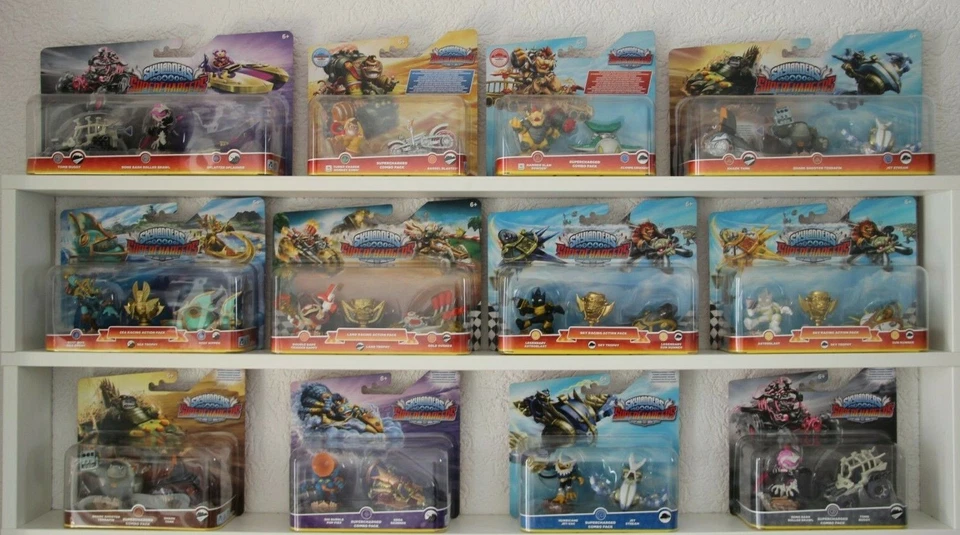 ACTIVISION Skylanders Superchargers 3er Pack & Supercharged Combo Packs & Action Packs Neu