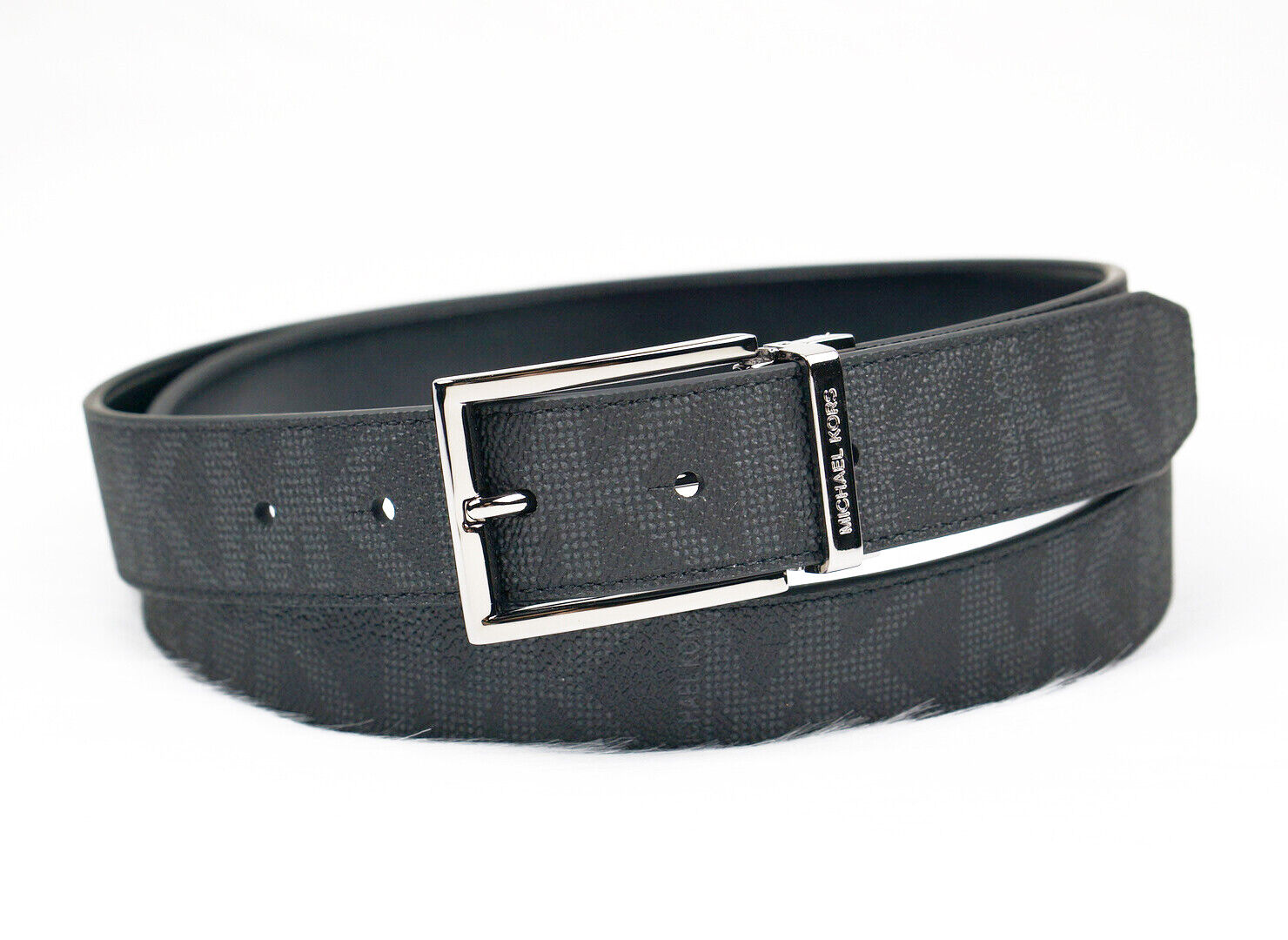 mk logo belt mens