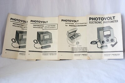4 x JM PHOTOVOLT CORP LINE OPERATED SUPER SENSITIVE ELECTRONIC SERIES 520-M