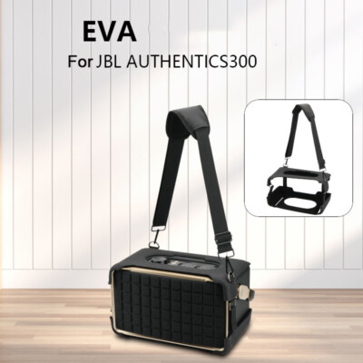 For JBL AUTHENTICS300 Speaker Case Protective Case Crossbody With Shoulder  Strap
