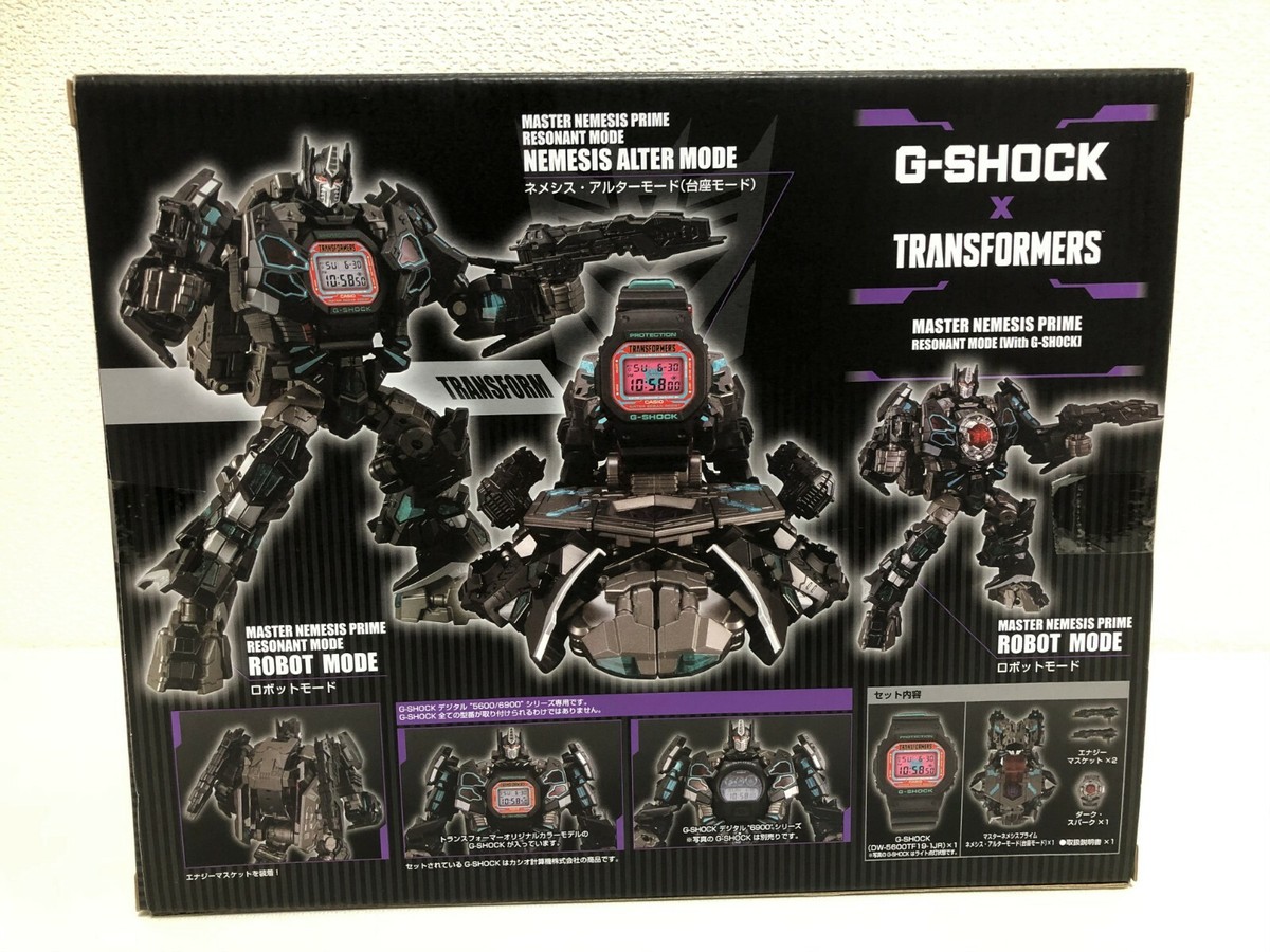 G-Shock Casio DW-5600TF19-SET TRANSFORMERS MASTER NEMESIS