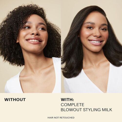 JVN Complete Blowout Styling Milk Heat Protector Cream, Anti-Humidity - 3 Oz - Picture 6 of 6
