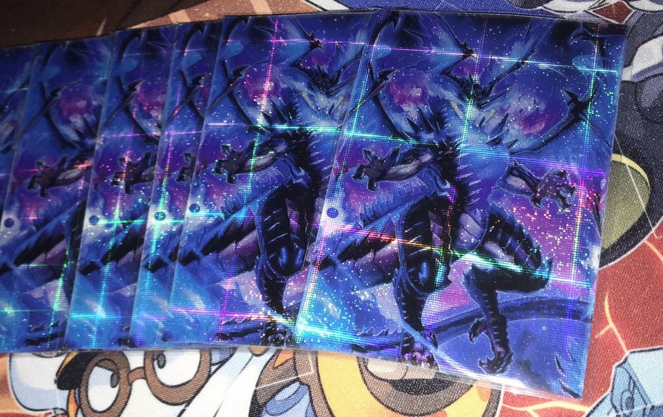 Veidos the Dragon of Endless Darkness 15x Aluminum & Holo Yugioh Card