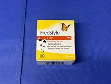 Freestyle lite glucose test strips 100 count  New Exp: 01/31/2027