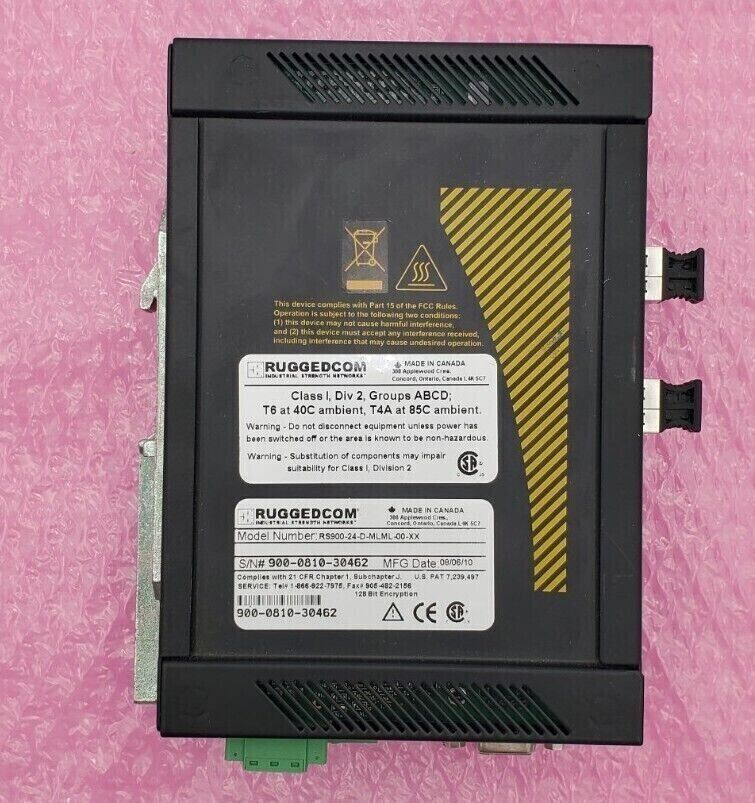 RUGGEDCOM RS900 24 D MLML 00 XX EBay ruggedcom-rs900-24-d-mlml-00-xx-ebay