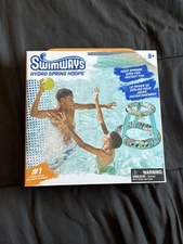 Swimways Hydro Spring Hoops, Pool Toy Basketball Summer