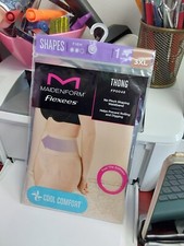 Nwt Maidenform Womens Plus Thong Flexees FP0049 2x 3x