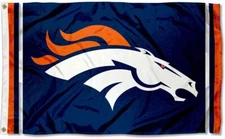 Denver Broncos 3x5 ft Flag Banner NFL Football Free Shipping
