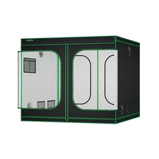 VIVOSUN 8'x8' Hydroponic Indoor Grow Tent for 16-24 Plants Growing 96"x96"x80"