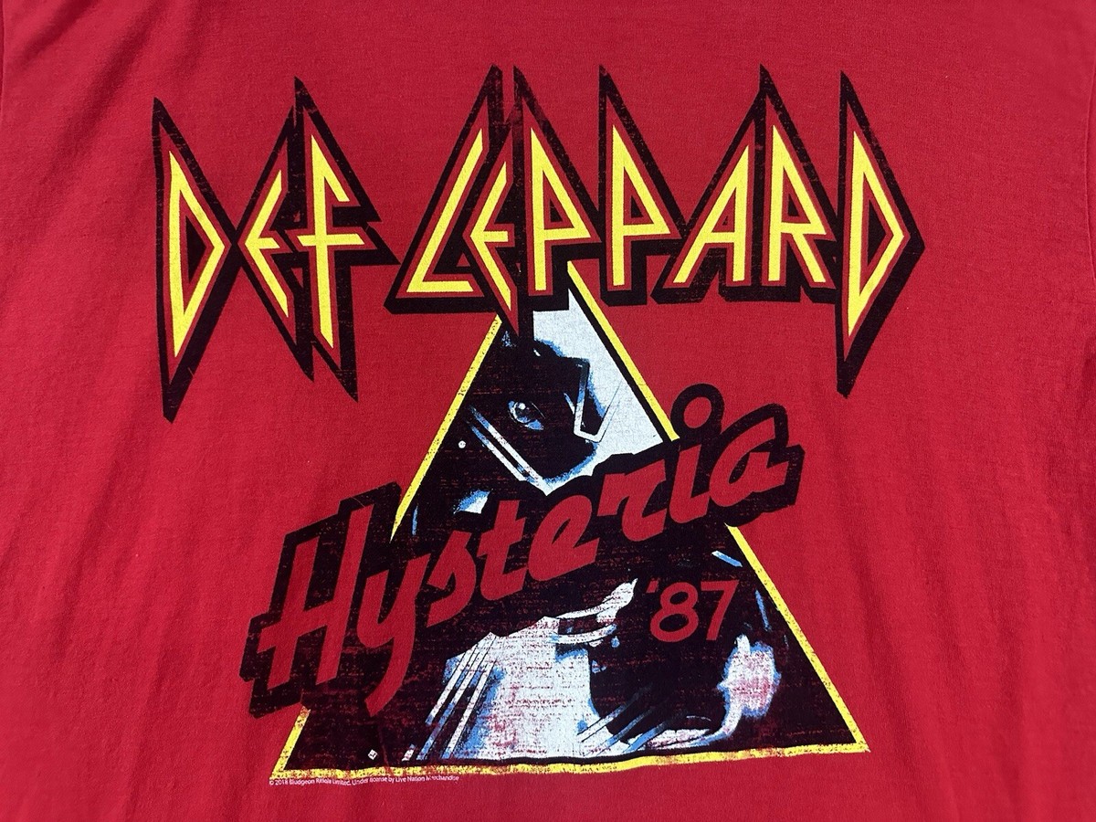 Def Leppard Hysteria Tシャツ 1987米製 デッドストック Def