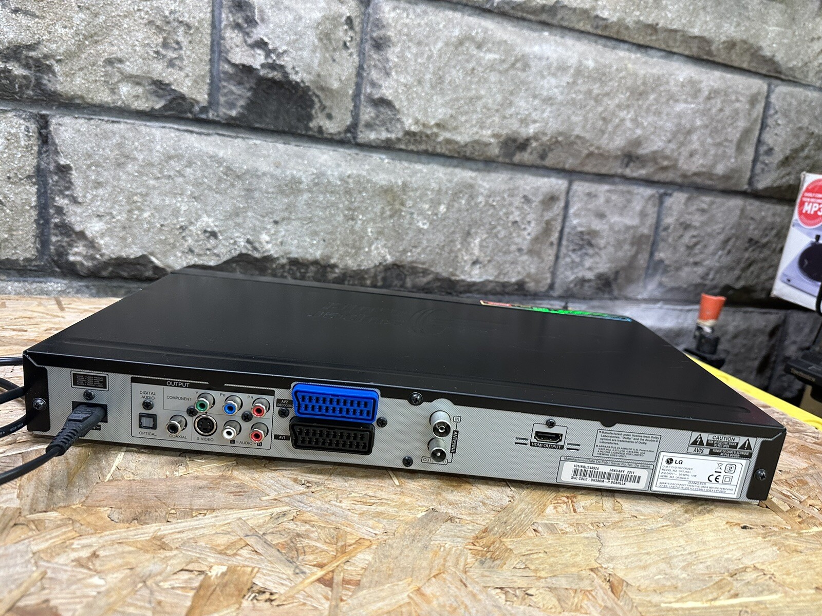 LG DRT389H DVD Recorder Built in Freeview + REMOTE 8801031679300 eBay