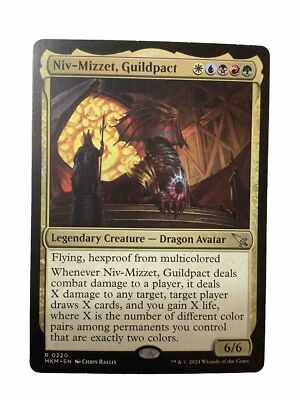 MTG MKM: NIV-MIZZET, GUILDPACT (Legendary Creature) Regular Rare