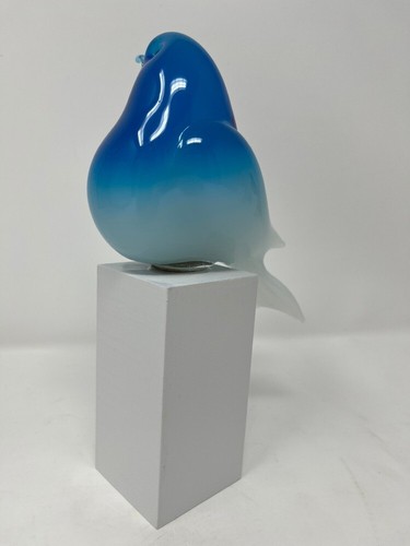 Vintage Murano Glas Vogel auf Sockel - Bild 6 von 9