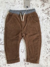 Zara Baby Boy Brown Lined Fine Corduroy Pants 12-18M