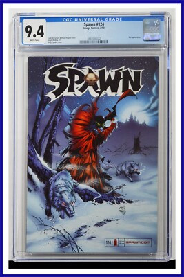 Spawn #124 CGC Graded 9.4 Image March 2003 Greg Capullo Cover Comic Book.