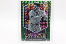 Wade Boggs 2021 Panini Mosaic Vintage Green Prizm Red Sox #V5
