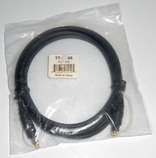 6 FOOT S/PDIF TOSLINK DIGITAL OPTICAL AUDIO CABLE - NEW