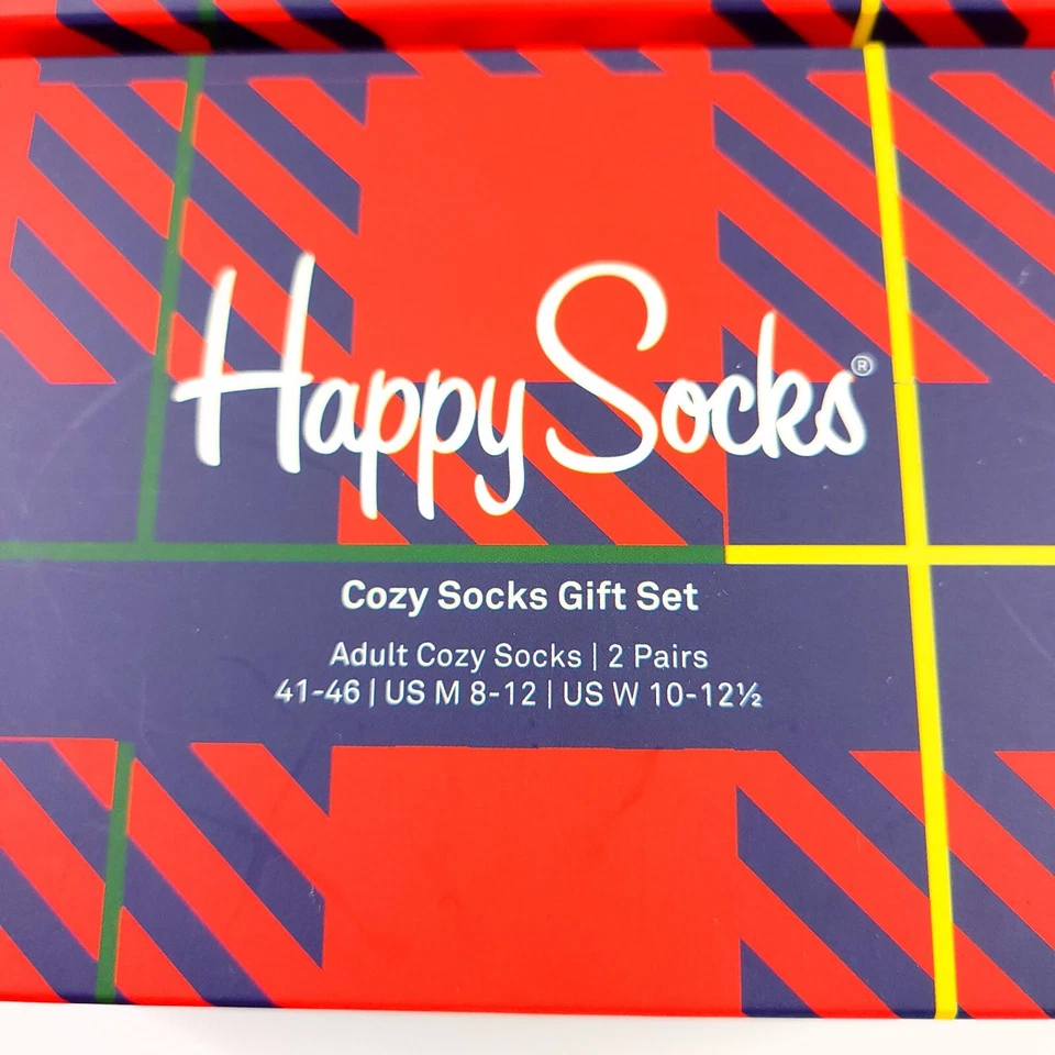 Happy Socks Christmas Gift Boxes 6-Pairs Total - Mens 8-12 Unisex - Image 2 of 4