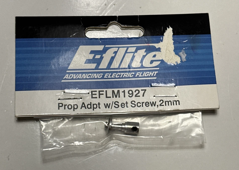 E-flite Prop Adapter (Flat) with Setscrew, 2mm EFLM1927 - Image 3 of 4