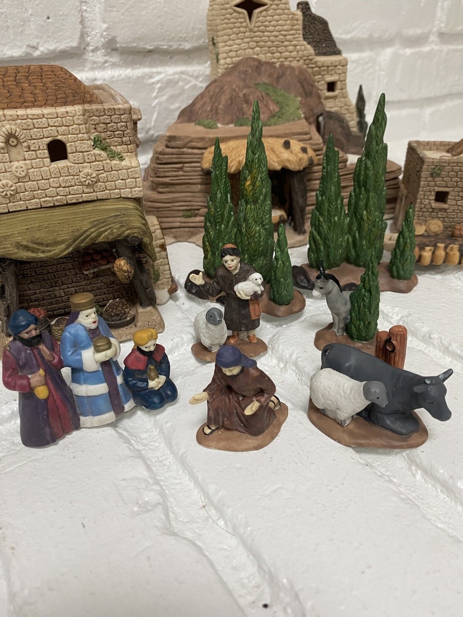 Dept 56 Heritage Village Collection LITTLE TOWN OF BETHLEHEM 10pc 