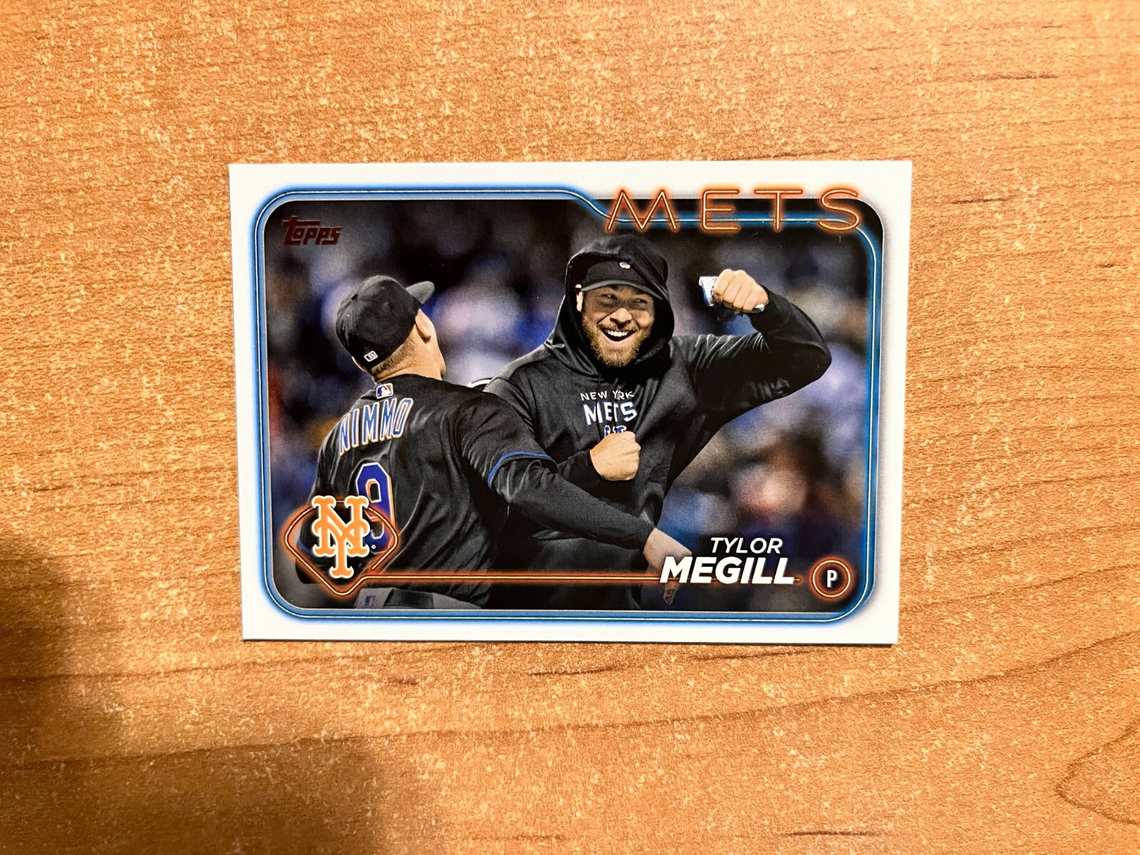 2024 Topps Series 2 - Tylor Megill - #368 Golden Mirror Image Variation SSP