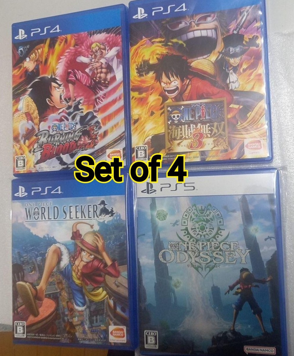 PS5 PS4 One Piece Odyssey, WorldSeeker,Pirate Warriors 3,Burning