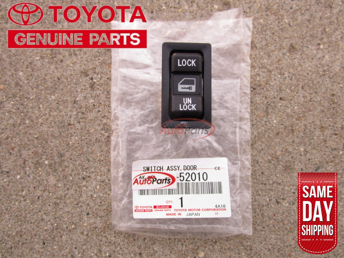 00 - 05 TOYOTA MR2 SPYDER DASH DOOR LOCK CONTROL SWITCH OEM