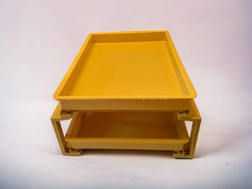 Rare 70’s Rubbermaid Mushroom Party Plan Space Saver Drawers Shelf Kitchen - Picture 3 of 7