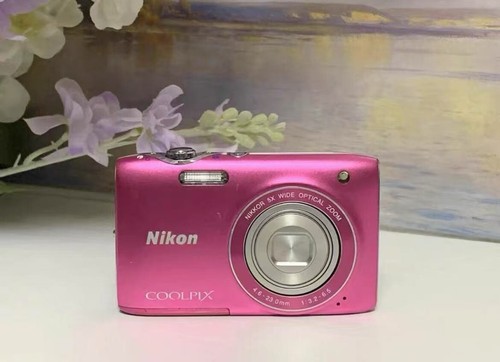 Nikon COOLPIX S3100 14.0MP 5x Optical Zoom Digital Camera Pink/Purple