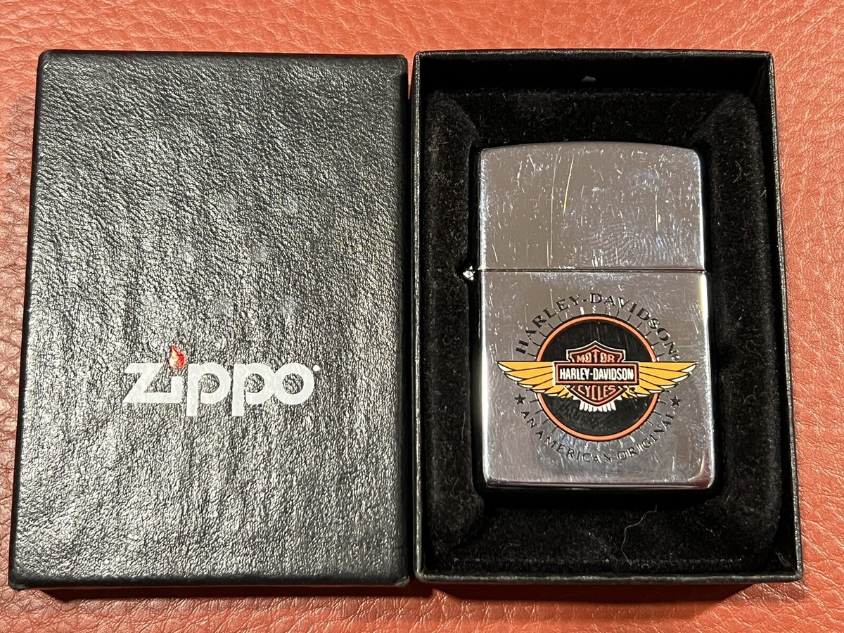 1995年11月製 新品未使用 ZIPPO 限定版 HARLEY-DAVIDSON 台座